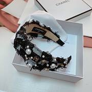 Chanel pearl headband  - 3