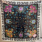 Gucci Floral print silk scarf  - 2