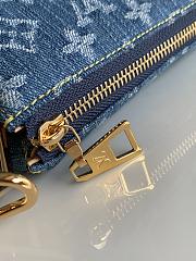 Louis Vuitton Cousisn denim leather bag - 3