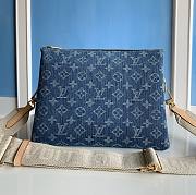 Louis Vuitton Cousisn denim leather bag - 1