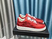 Chanel red patent trainers - 1