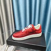 Chanel red patent trainers - 2