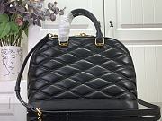 Louis Vuitton Alma PM M23688 black leather bag - 1