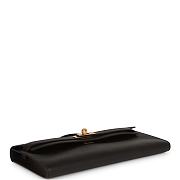 Hermès Kelly Cut Pochette Black Swift Bag ( gold or palladium hardware) - 2