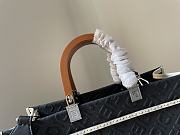 Fendi Sunshine medium logo tote black bag - 3