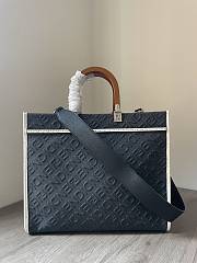 Fendi Sunshine medium logo tote black bag - 6