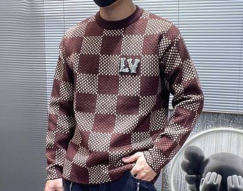 Louis Vuitton brown sweater 