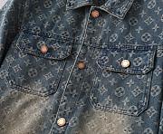 Louis Vuitton denim coat - 4