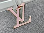 Louis Vuitton Capucines MM Gray Leather M23280 Bag  - 4