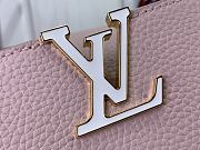 Louis Vuitton Capucines Mini Pink Leather M23280 Bag - 4