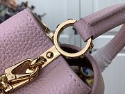 Louis Vuitton Capucines Mini Pink Leather M23280 Bag - 3