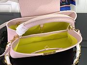 Louis Vuitton Capucines MM Pink Leather M23280 Bag - 3