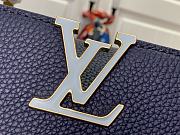 Louis Vuitton Capucines BB Blue Leather M23280 Bag - 4