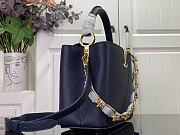 Louis Vuitton Capucines MM Blue Leather M23280 Bag - 3