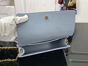 Louis Vuitton M46919 Blue Wallet On Chain Lily Bag - 4