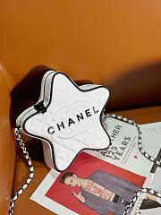 Chanel 24C Star white leather bag - 2