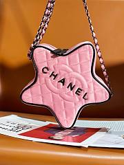 Chanel 24C Star pink leather bag - 1