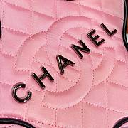 Chanel 24C Star pink leather bag - 4