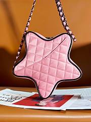 Chanel 24C Star pink leather bag - 2