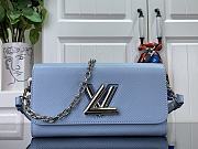 Louis Vuitton Twist West blue epi leather bag - 1