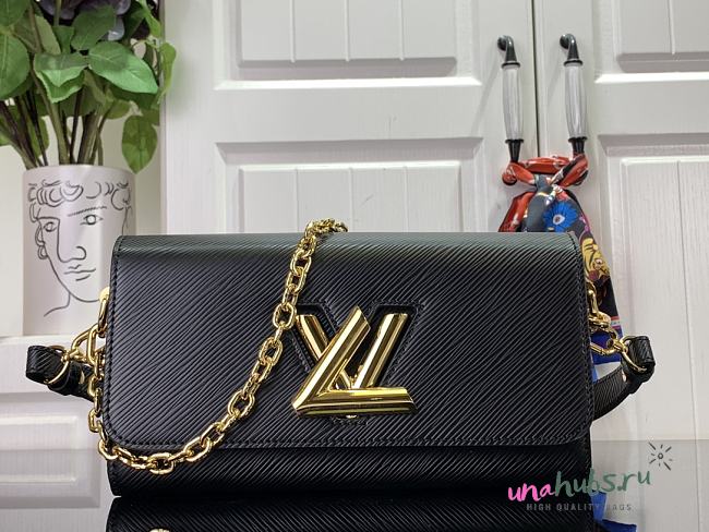 Louis Vuitton Twist West black epi leather bag - 1