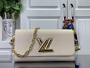 Louis Vuitton Twist West beige ack epi leather bag - 1