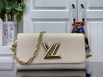 Louis Vuitton Twist West beige ack epi leather bag