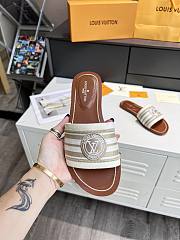 Louis Vuitton Lock It White Sandal - 4