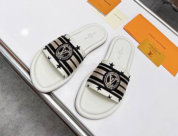 Louis Vuitton Lock It Black Sandal