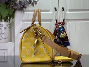 Louis Vuitton speedy P9 yellow leather bandouliere 25 bag - 6