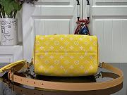 Louis Vuitton speedy P9 yellow leather bandouliere 25 bag - 3