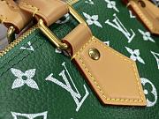 Louis Vuitton speedy P9 green leather bandouliere 25 bag - 3