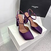 Amina Muaddi Charlotte 95 purple heels - 4