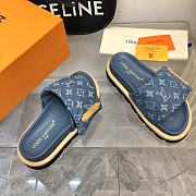 Louis Vuitton Pool Pillow Denim Flat - 5