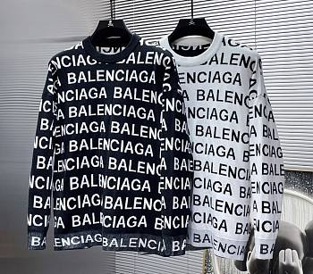 Balenciaga sweater ( black/ white)