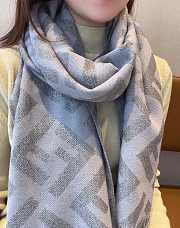 Fendi FF gray scarf - 6