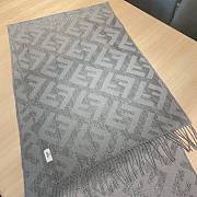 Fendi FF gray scarf - 3