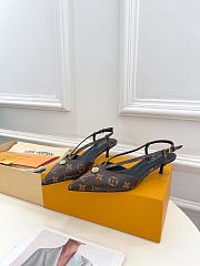 Louis Vuitton lv slingback heels  - 6