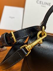 Celine Besace black  leather chain bag  - 4