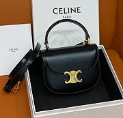 Celine Besace black  leather chain bag  - 1