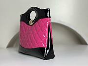 Chanel 23A patent pink leather 31 bag - 6