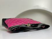 Chanel 23A patent pink leather 31 bag - 5