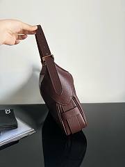 Celine Romy medium calfskin chestnut bag - 2