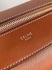 Celine Romy medium calfskin brown bag - 4