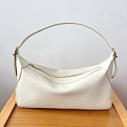 Celine Romy medium calfskin white bag - 1