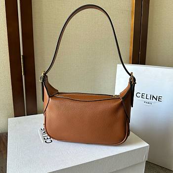 Celine Romy small calfskin brown bag