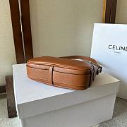 Celine Romy small calfskin brown bag - 6