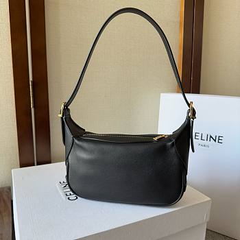 Celine Romy small calfskin black bag