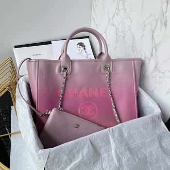 Chanel pink A66941 large shopping bag 