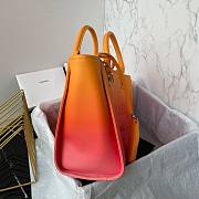 Chanel orange A66941 large shopping bag - 4